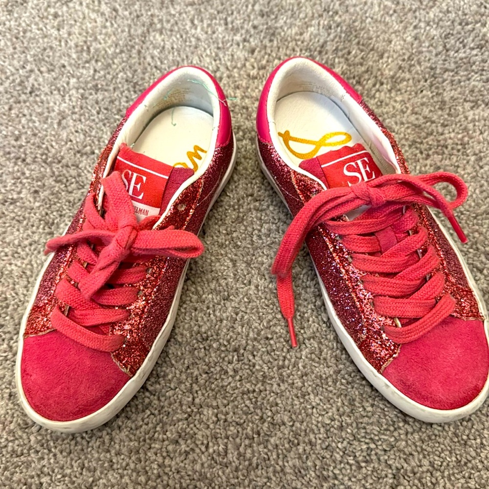 Sam edelman SZ 11 sparkle sneakers- preloved but excellent condition!